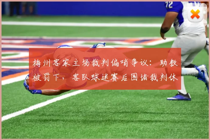 梅州客家主场裁判偏哨争议:助教被罚下,客队球迷赛后围堵裁判休息室
